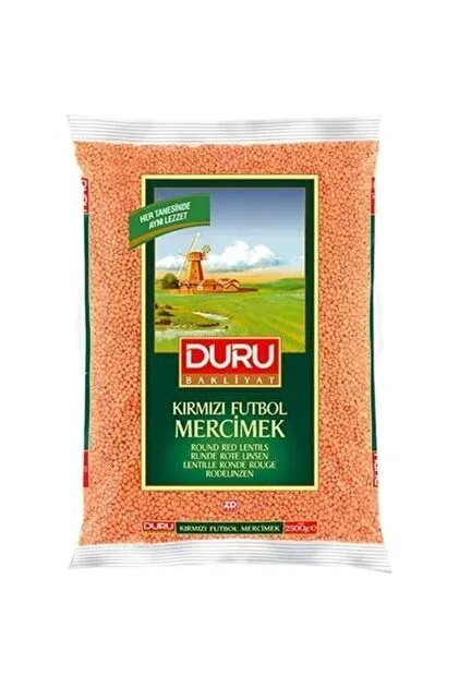 Duru Kirmizi Mercimek 2KG