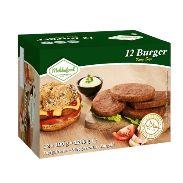 Mekkafood Burger Kingsize 12ST