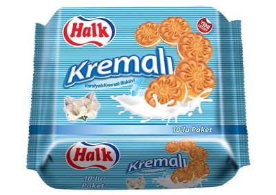 Halk Kremali Vanilya 10PACK