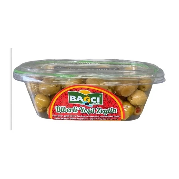 Bagci Biberli Yesil Zeytin 400G