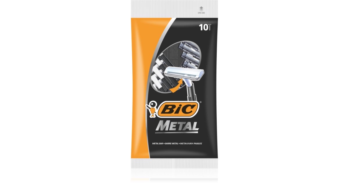 Bic Metal Scheermes 5P