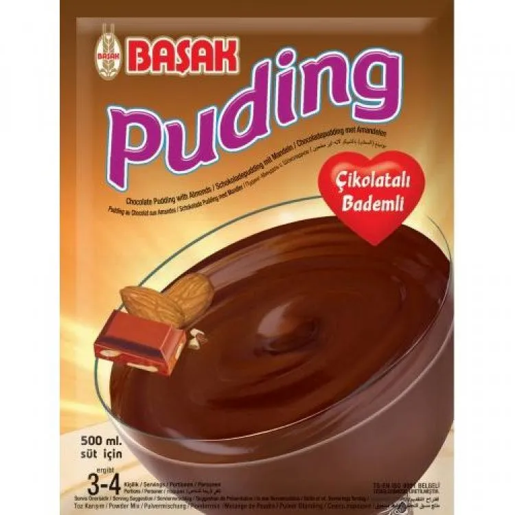 Basak Puding Cikolatali Badem