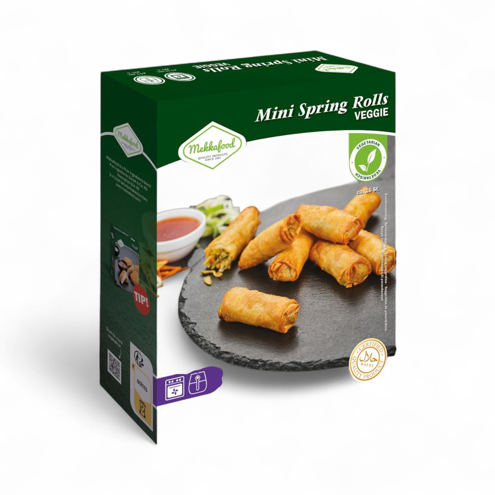 Mekkafood Mini Spring Roll Veg