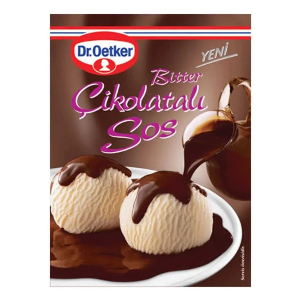 Dr.oetker Bitter Chocoladesaus