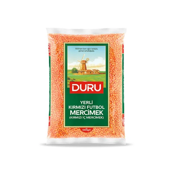 Duru Kirmizi Mercimek 1KG