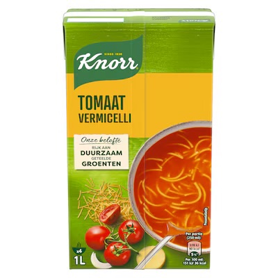 Knorr Tomaat Met Vermicelli
