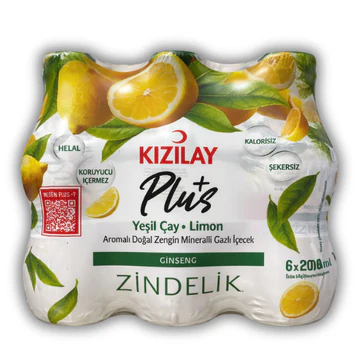 Kizilay Plus Yesilcay Limon 6P
